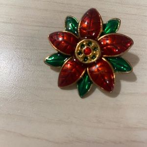 Christmas brooch